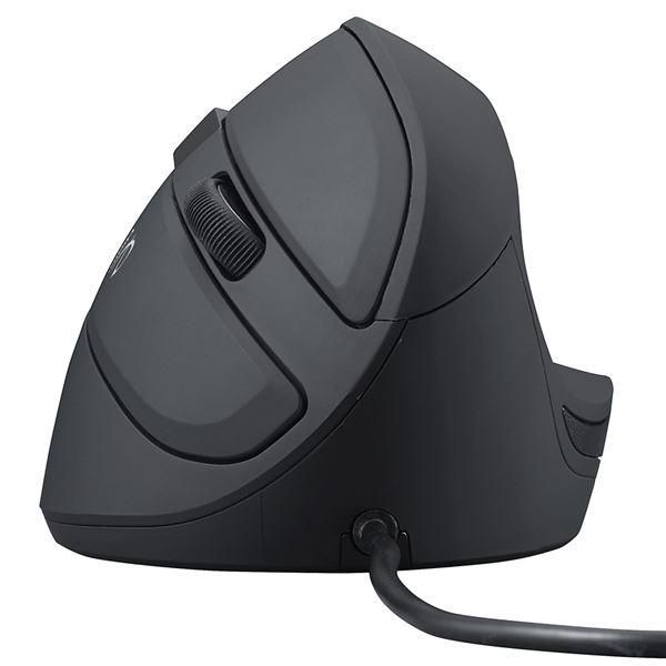 Digio2 有線 エルゴノミクスマウス ブラック MUS-UKF208BK - メルカリ