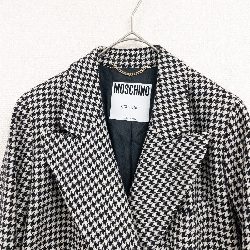 MOSCHINO COUTURE! モスキーノ クチュール チェスターコート ロング