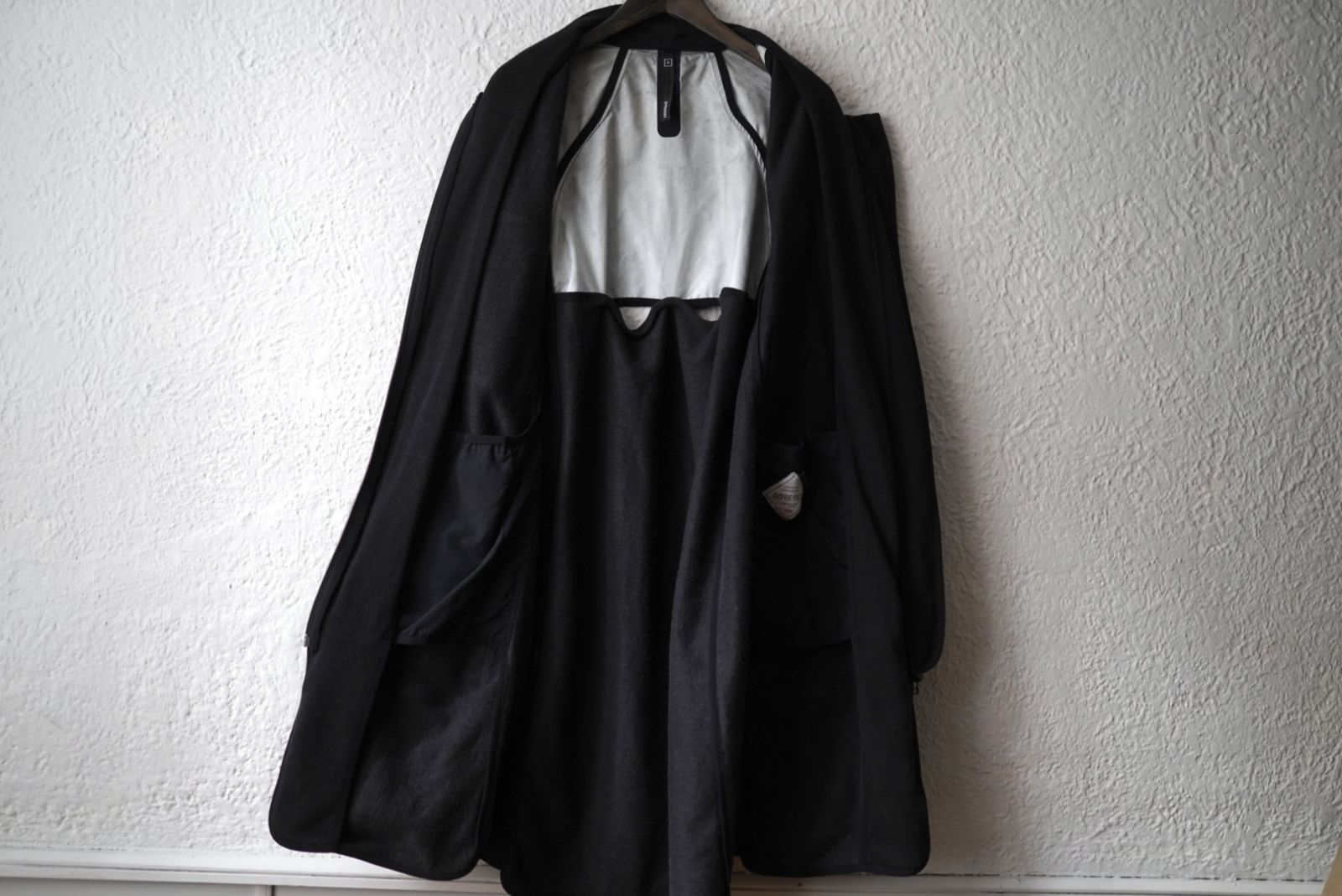 19SS GORE-TEX INFINIUM ノーカラーモッズコート / BYBORRE(バイボレ