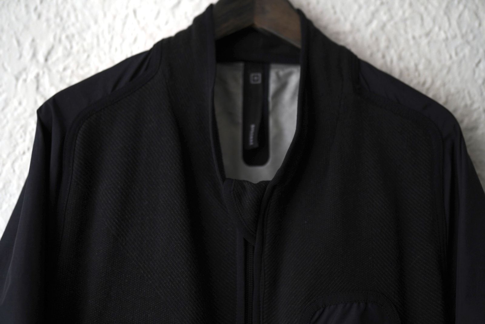 19SS GORE-TEX INFINIUM ノーカラーモッズコート / BYBORRE(バイボレ 