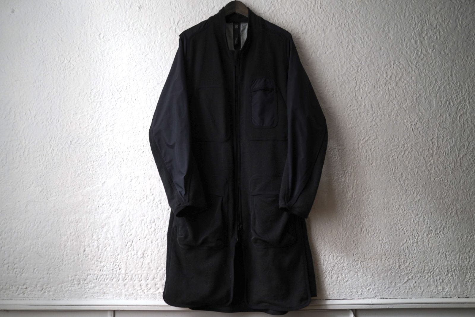 19SS GORE-TEX INFINIUM ノーカラーモッズコート / BYBORRE(バイボレ