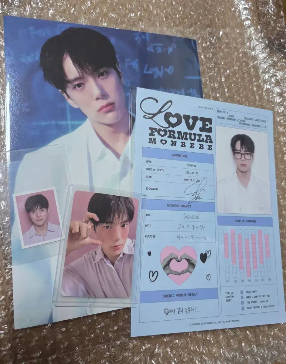 MONSTA X ミニョク (2026 シーズングリーティング 分売) - メルカリ