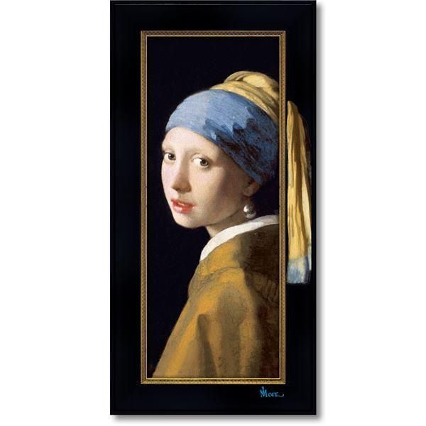 ユーパワー ビッグアートフレーム ～名画 ハイグロスシリーズ～ フェルメール 「青いターバンの少女」