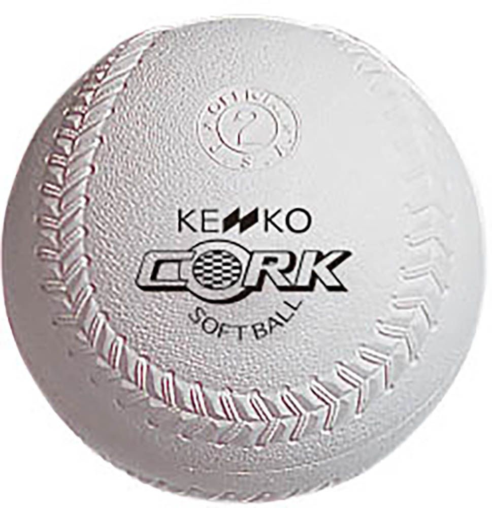ケンコー KENKO ケンコーソフトボール2号・コルク芯 6個 検定球 試合球 公認球 日本ソフトボール協会検定球 ゲーム 部活 クラブ チーム 練習 トレーニング 大会 S2CNEW -