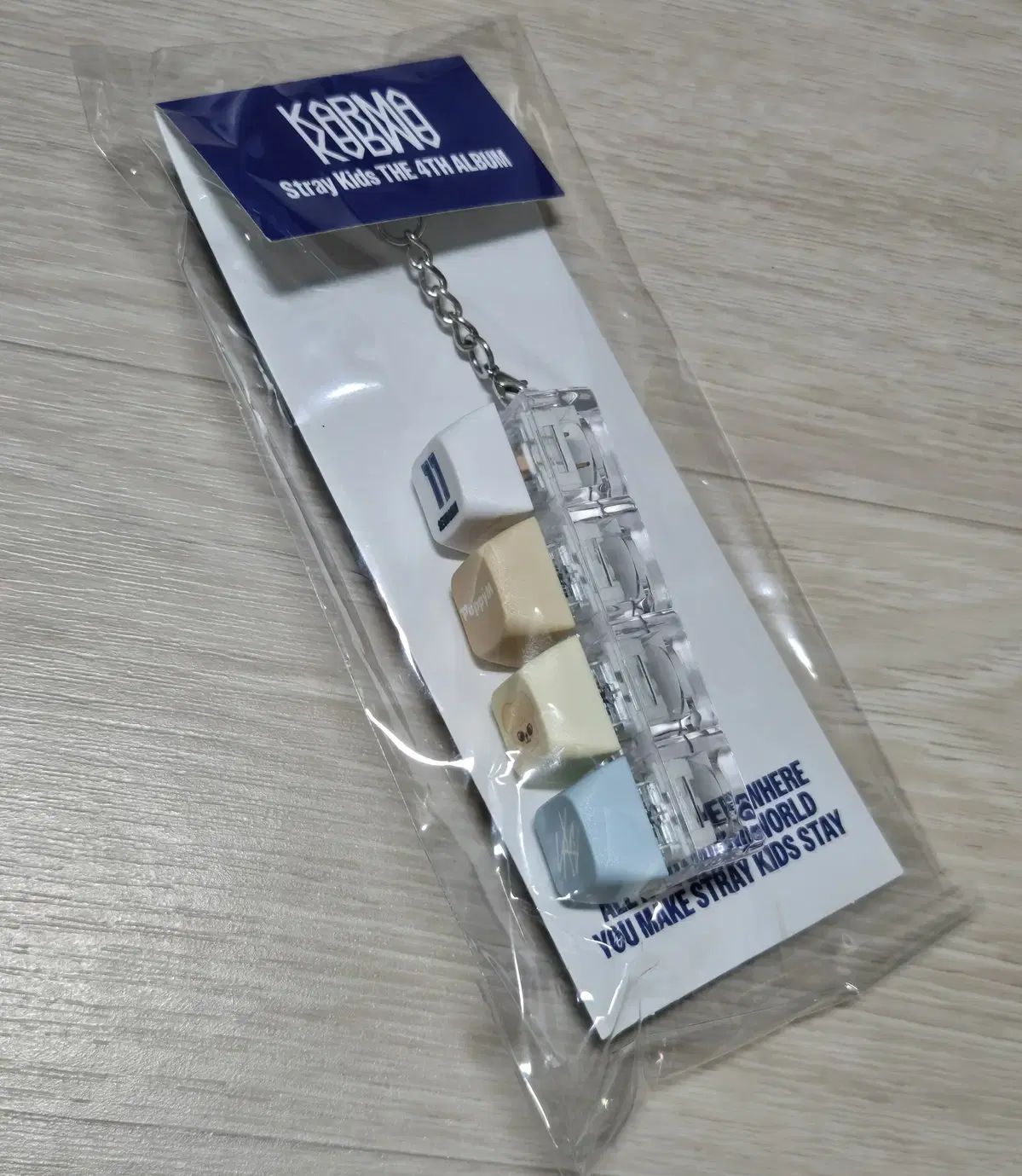 (未開封) スキズ カルマ パピーム キーキャップ キーホルダー