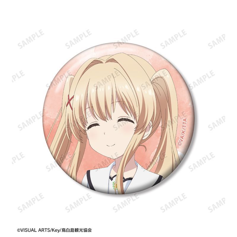 新品/公式】Summer Pockets_紬ヴェンダース 缶バッジ3個セット 公式