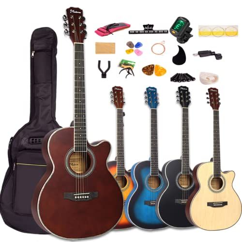 アコースティックギター 初心者セット カッタウェイ(Cut-Away)タイプ