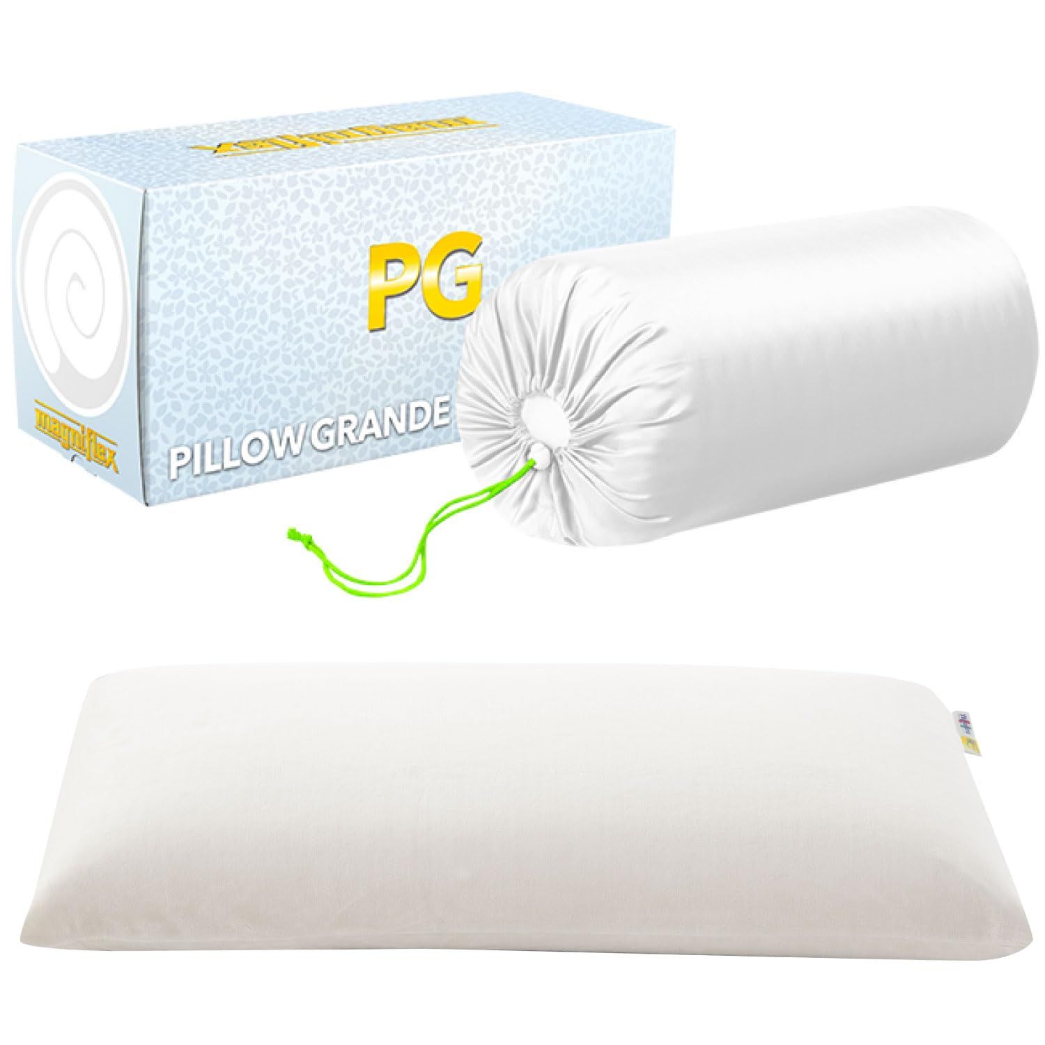 マニフレックス 枕 高反発 ピロー グランデ ホワイト ノーマル