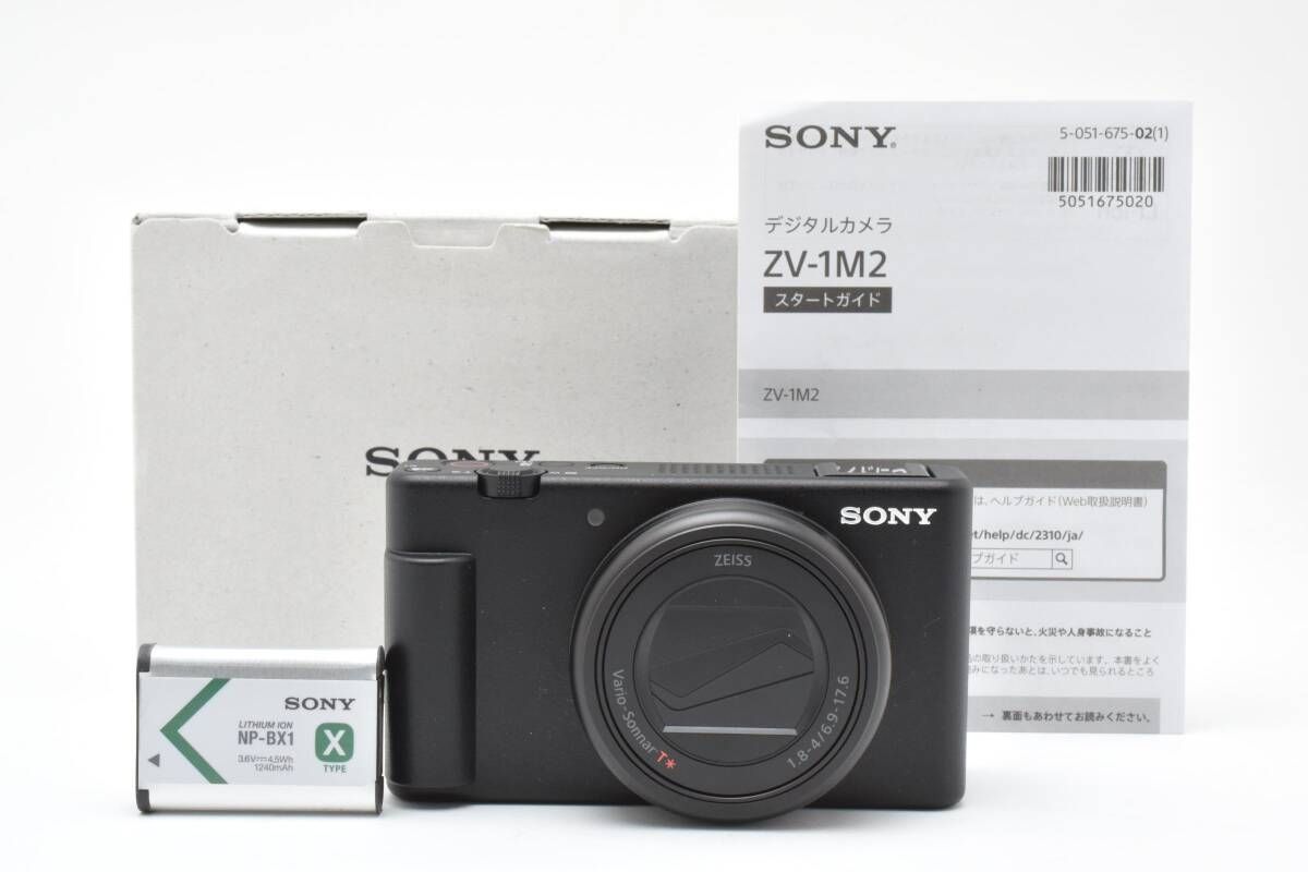 ☆訳あり外観美品☆ソニー SONY VLOGCAM ZV-1M2 コンパクトデジタル
