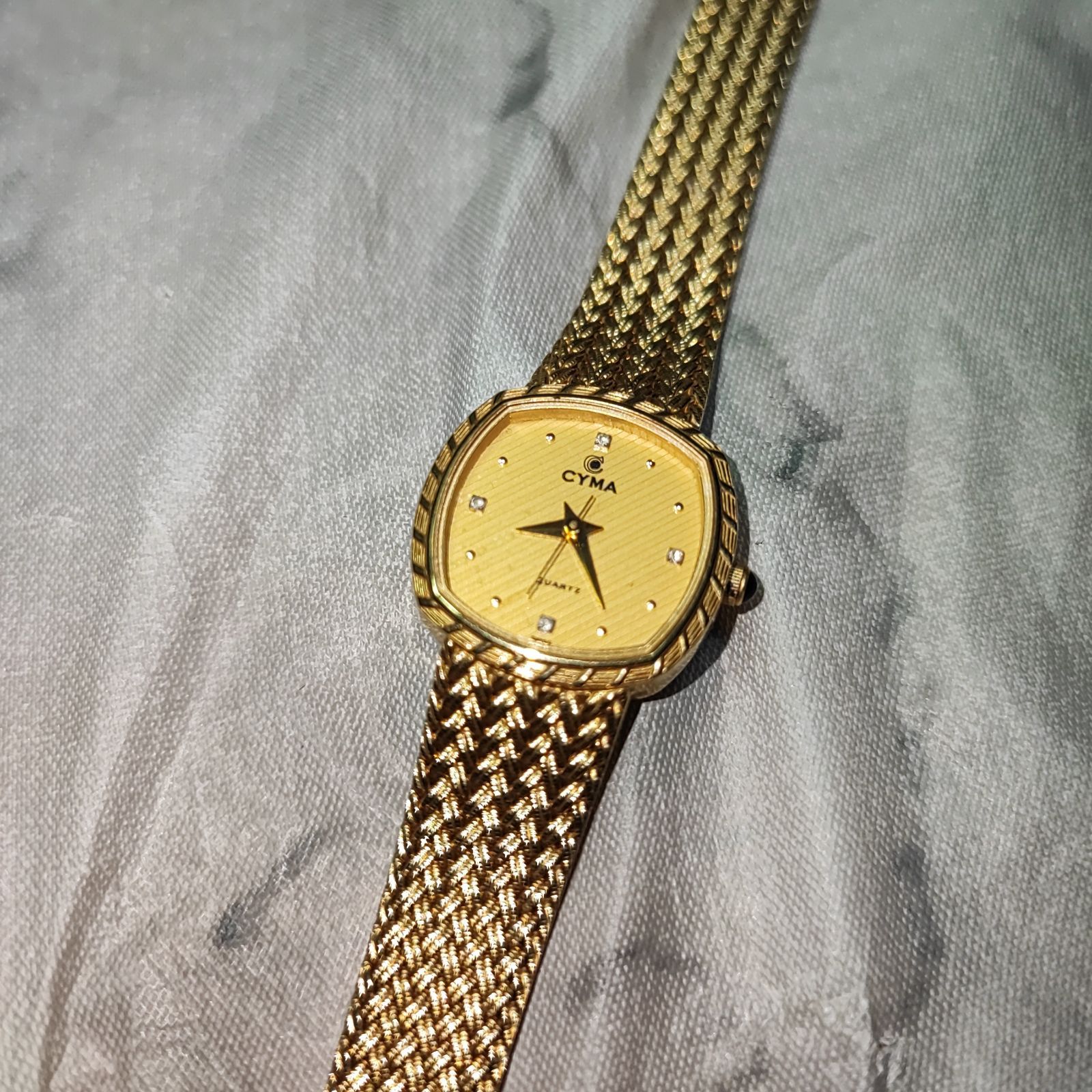 80s SWISS製 シーマ CYMA レディース 腕時計 アナログ - メルカリ