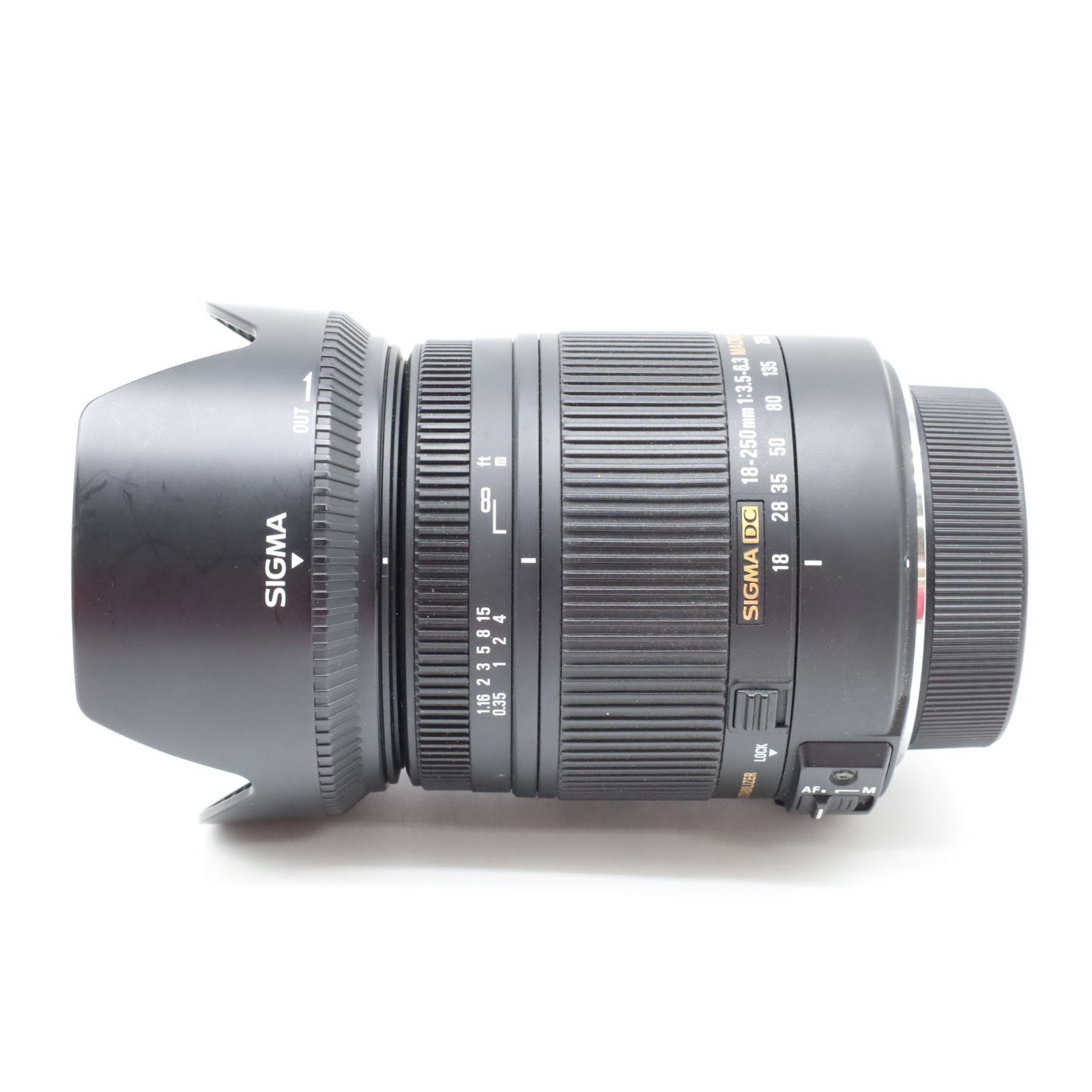 SIGMA 高倍率ズームレンズ 18-250mm F3.5-6.3 DC MACRO OS HSM 