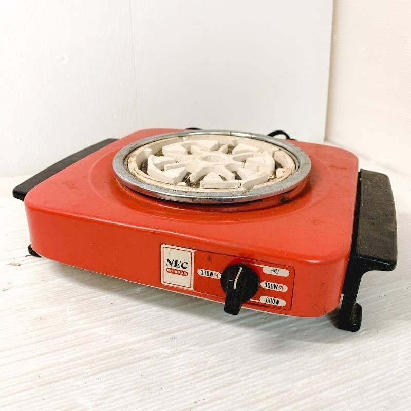 NEC 電気コンロ 燻製コンロ EK-662G 昭和レトロ 動作品 希少品 - メルカリ