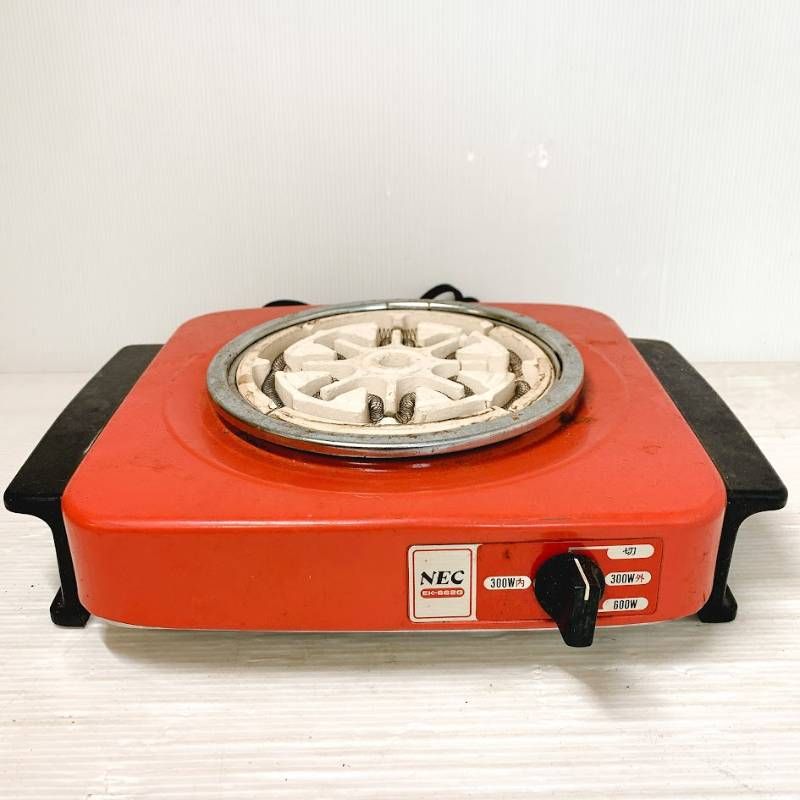 NEC 電気コンロ 燻製コンロ EK-662G 昭和レトロ 動作品 希少品 - メルカリ