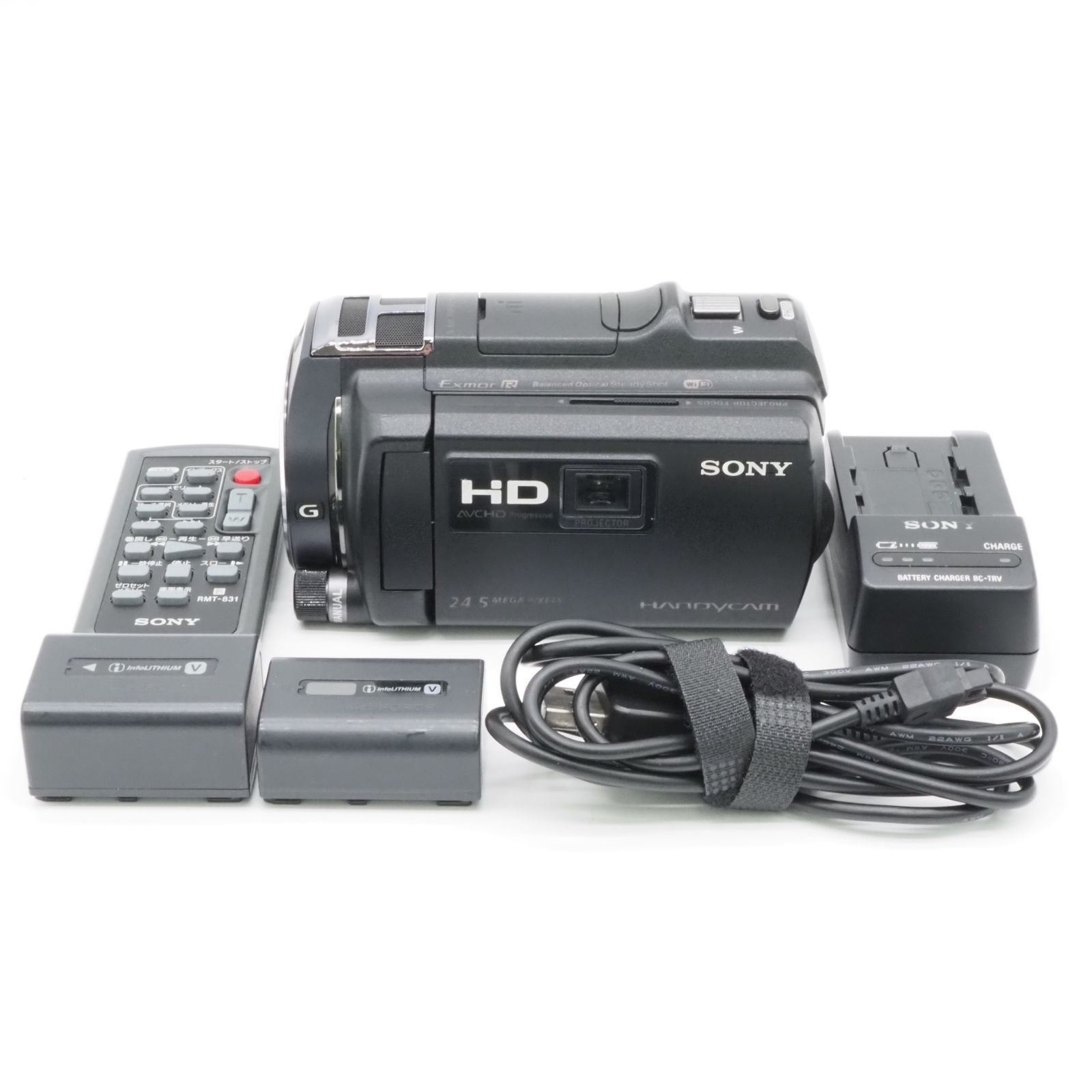 □美品□ SONY（ソニー）Handycam PJ800 フルHDビデオカメラ - メルカリ