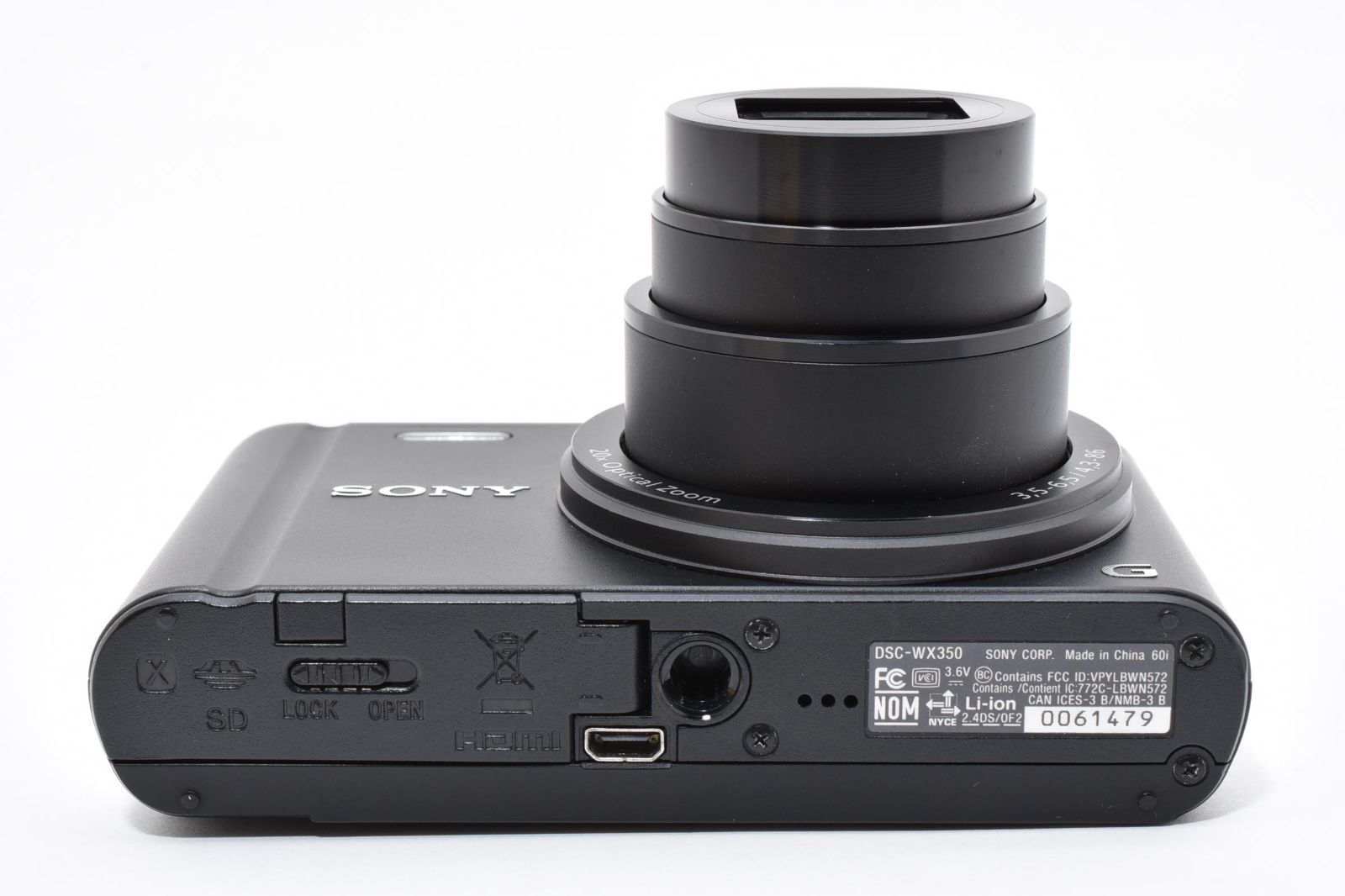 返品保証】☆美品☆ソニー SONY Cyber-shot DSC-WX350 コンパクト