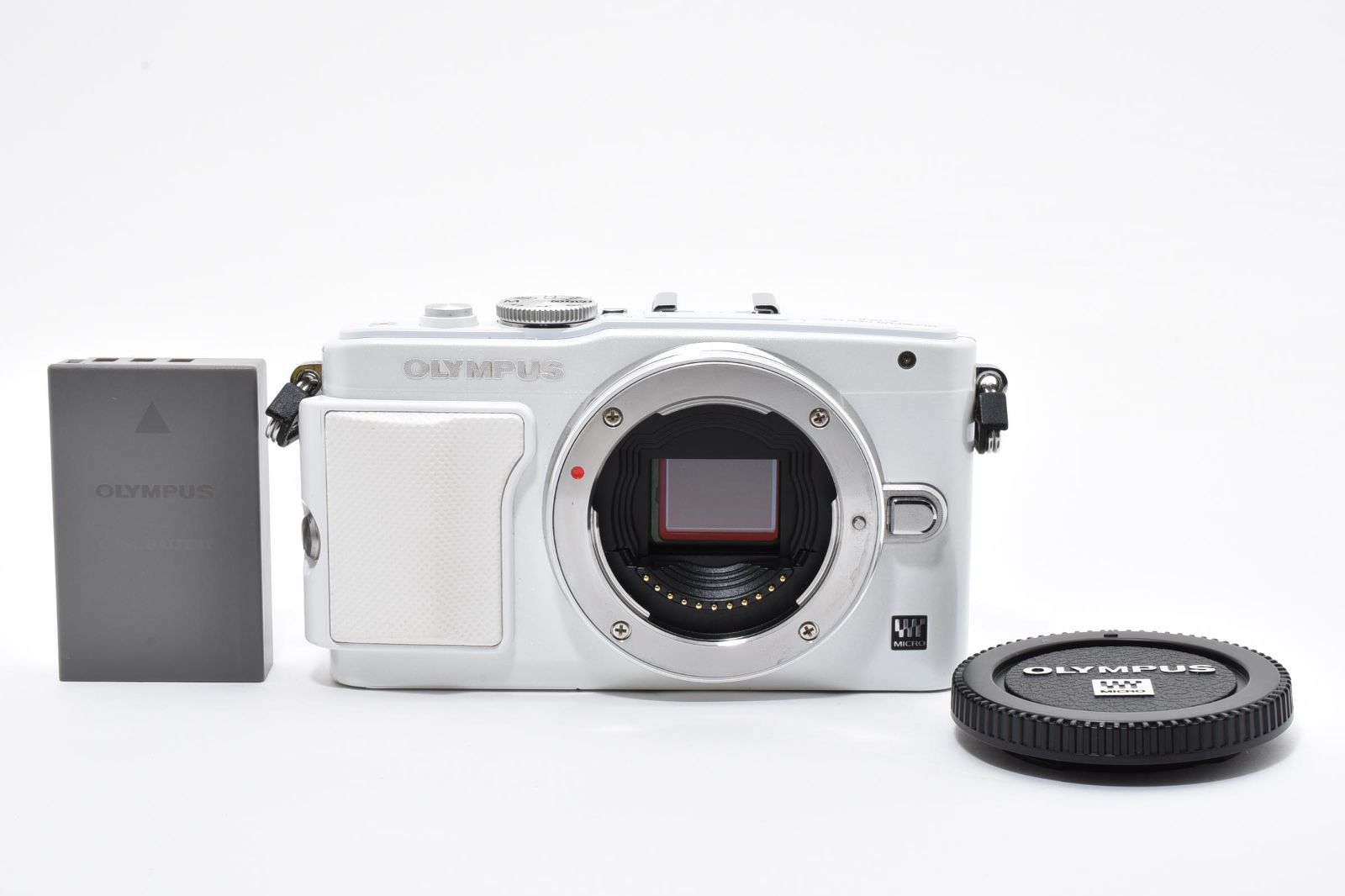 返品保証】☆外観美品☆オリンパス OLYMPUS E-PL6 ボディ 《ショット数