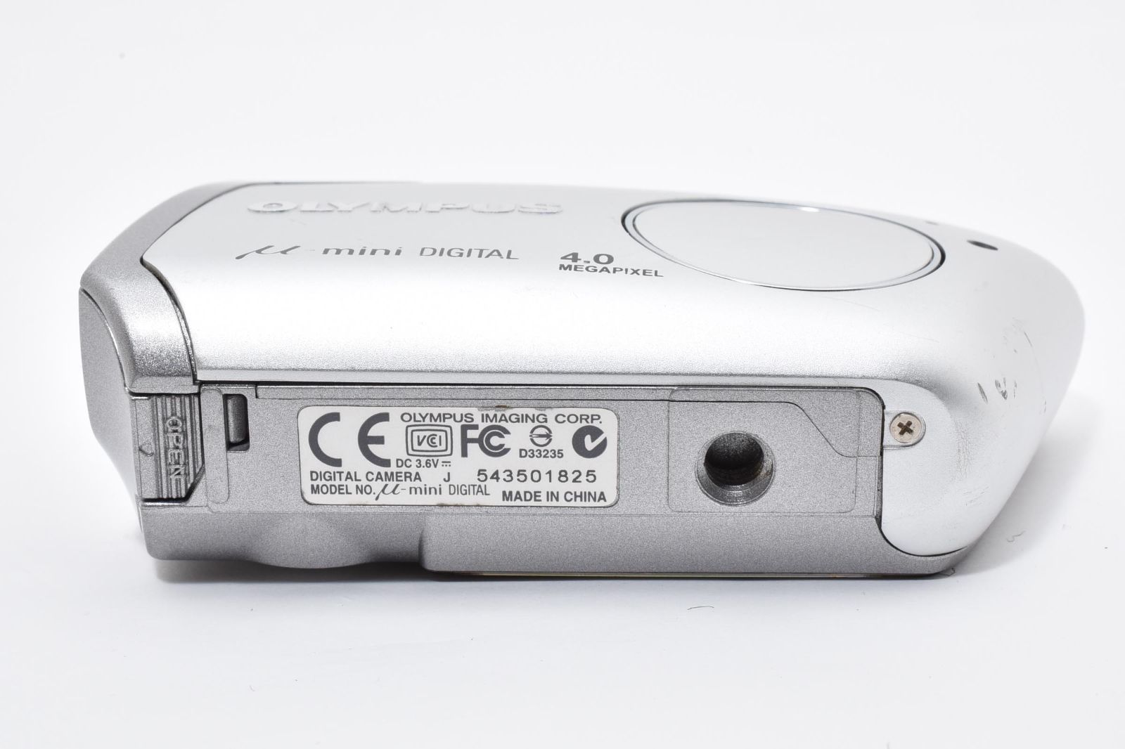 返品保証】☆良品☆オリンパス Olympus μ-mini シルバー コンパクト