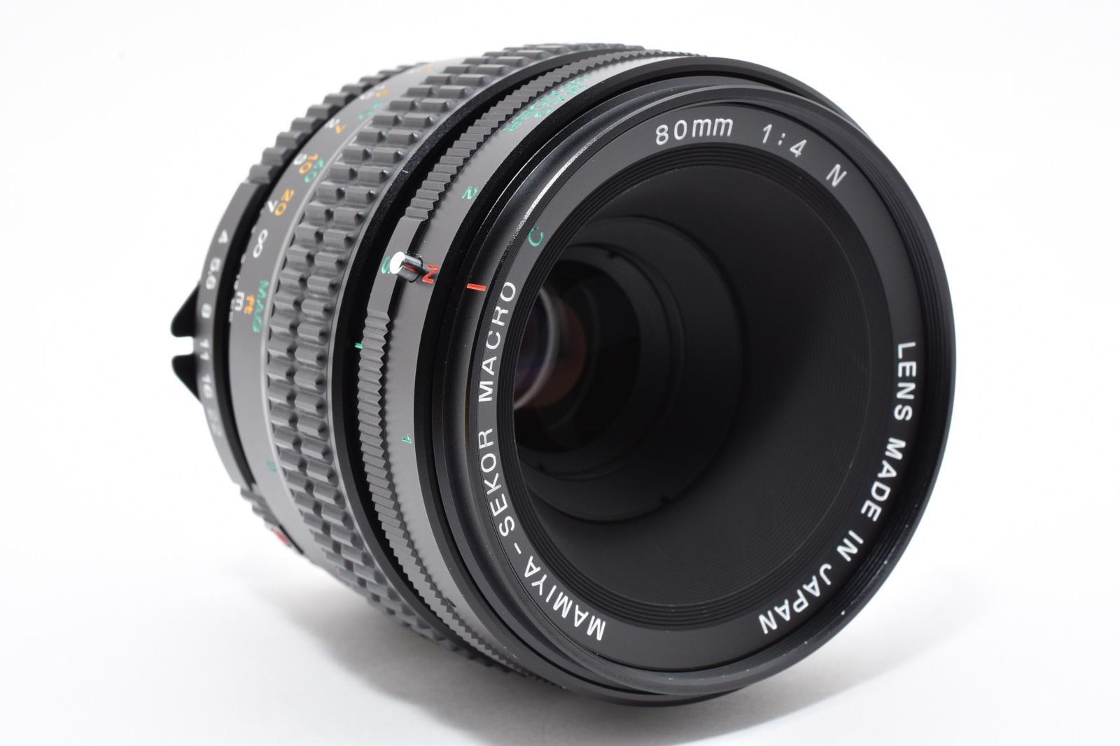 返品保証】☆外観極上品☆マミヤ MAMIYA-SEKOR MACRO C 80mm F4 N 645