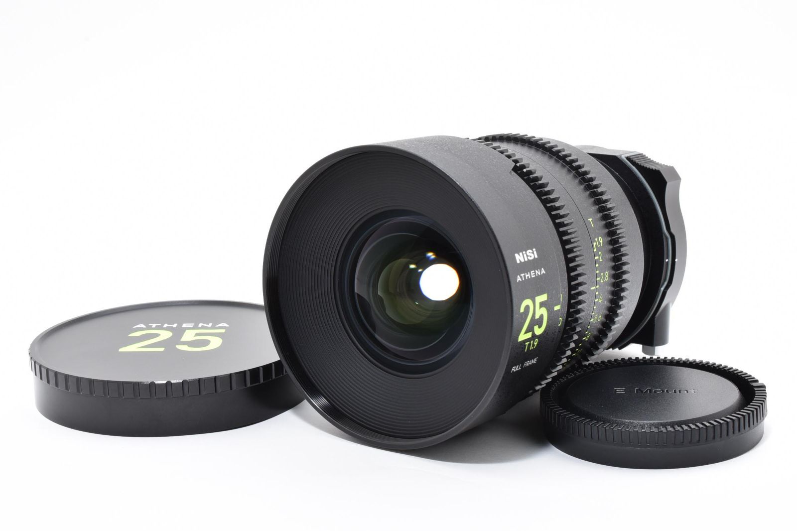 返品保証】☆極上美品☆ニシ NiSi ATHENA PRIME LENS 25mm T1.9 ソニー 