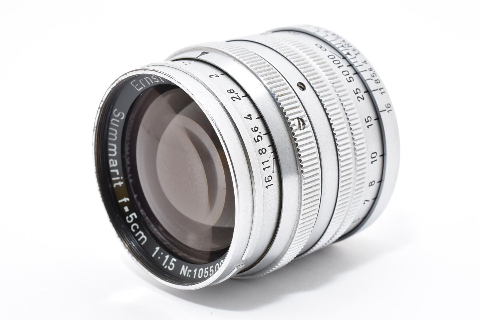 返品保証】☆美品☆ライカ Leica Summarit 5cm 50mm F1.5 前期 105万台