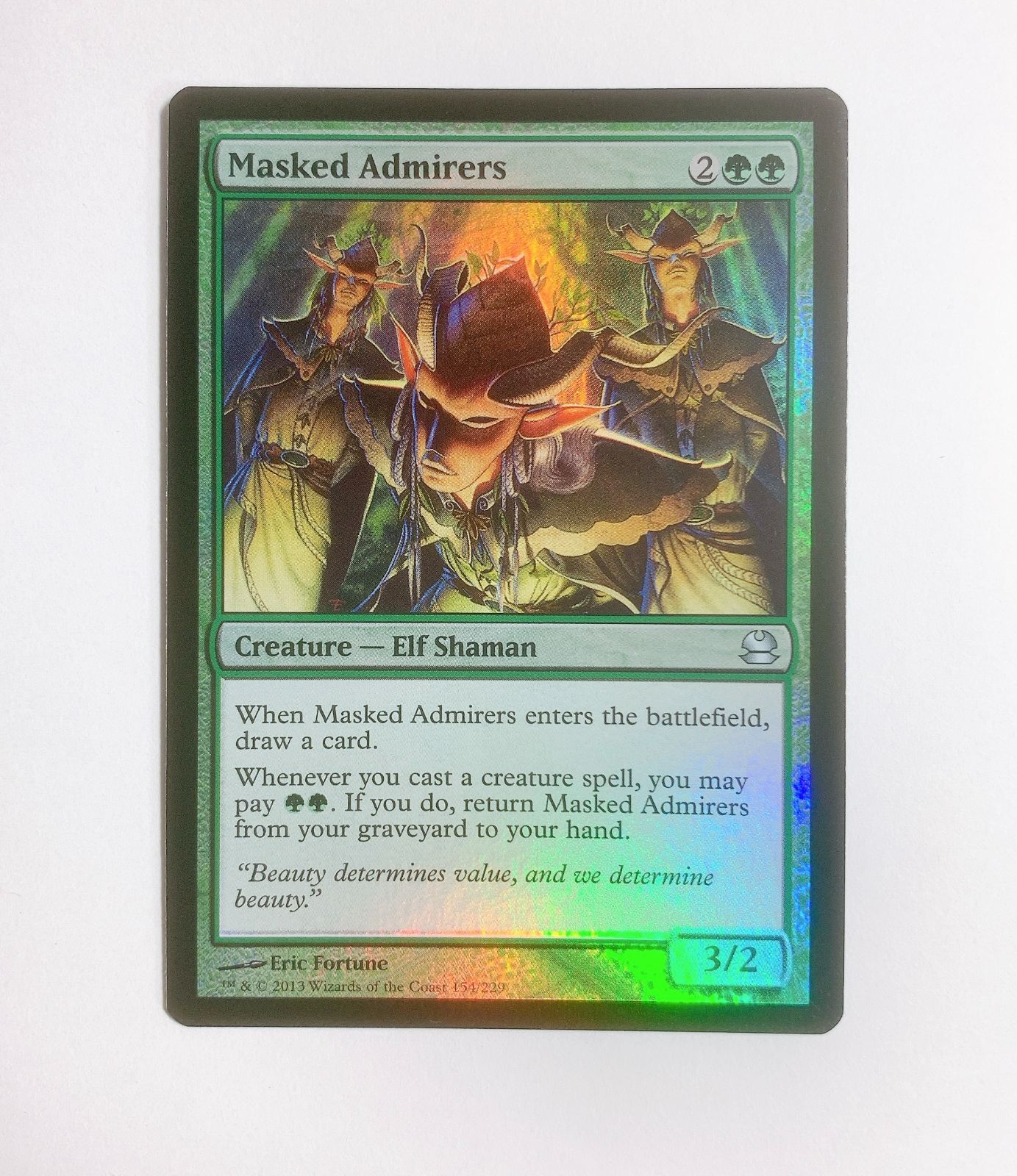 4】仮面の称賛者/Masked Admirers （英語版・Foil・MMA） MTG マジック