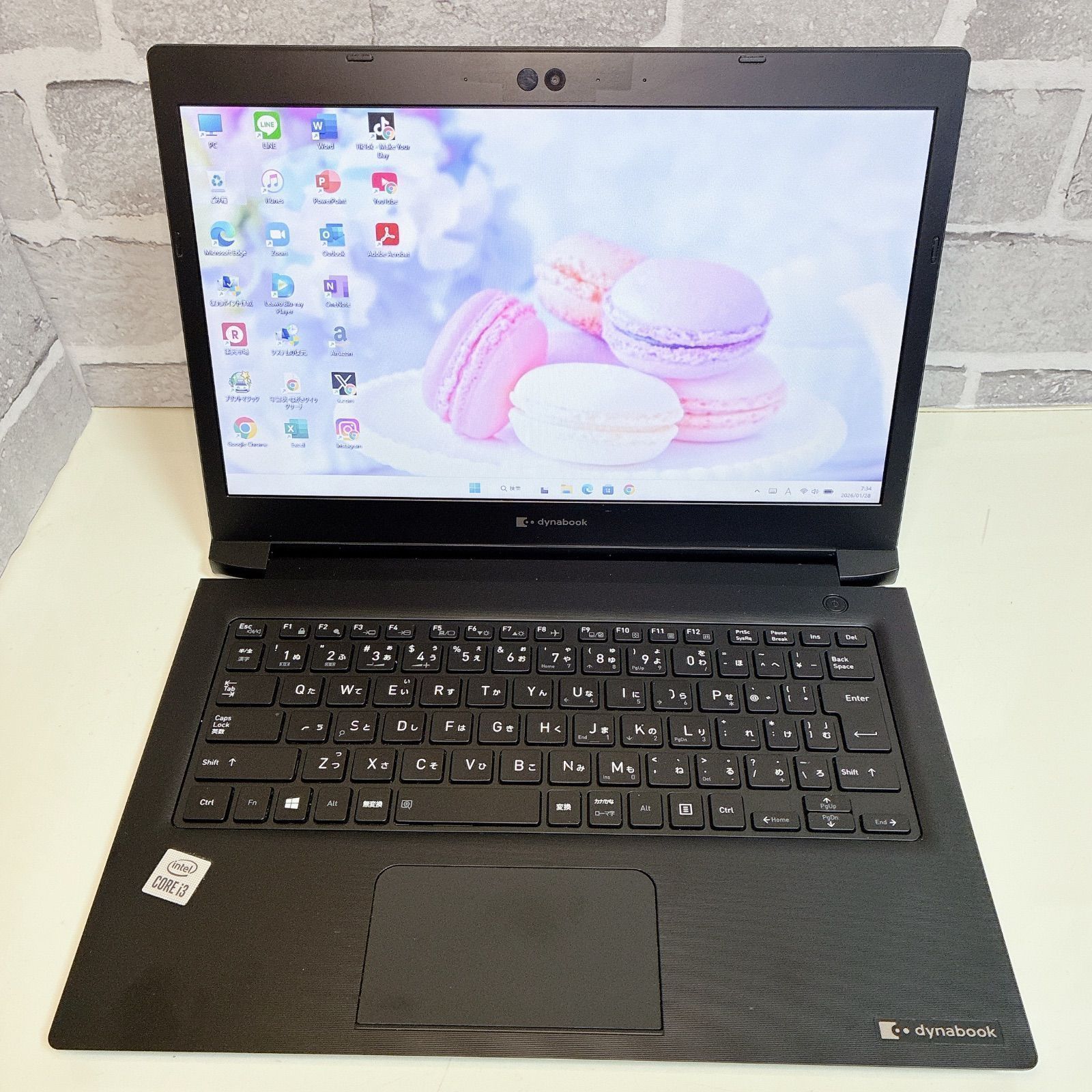 初期設定済】dynabook 16GB/256GB SSD Win11 カメラ付 - メルカリ