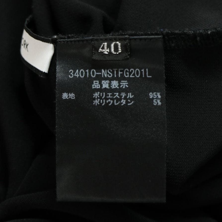 人気】FOXEY NEW YORK ストレッチ トップス タンクトップ ブラウス 黒