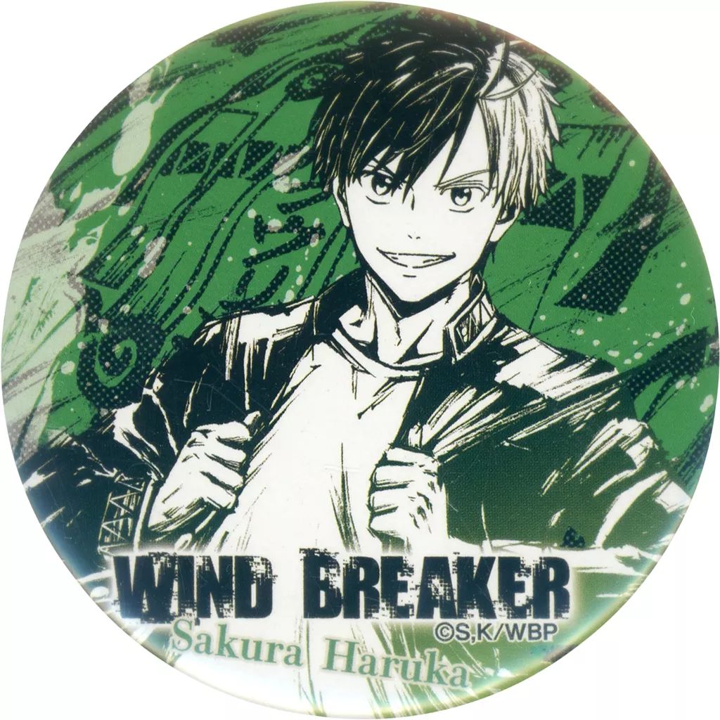 中古】バッジ・ピンズ 桜遥 墨絵缶バッジ 「WIND BREAKER POP UP STORE