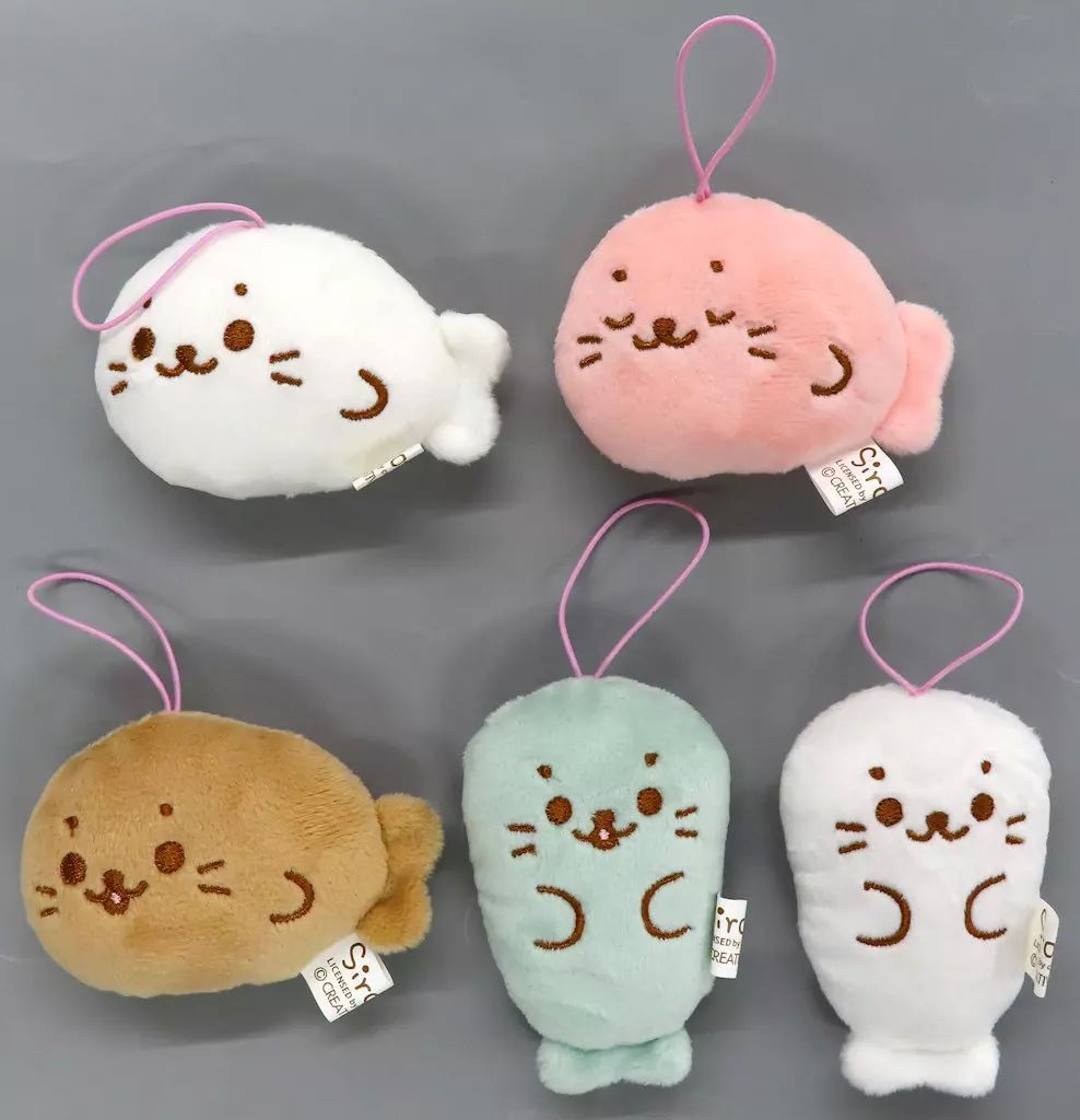 中古】ぬいぐるみマスコット・バッジ 全5種セット 第2回プチマスコット