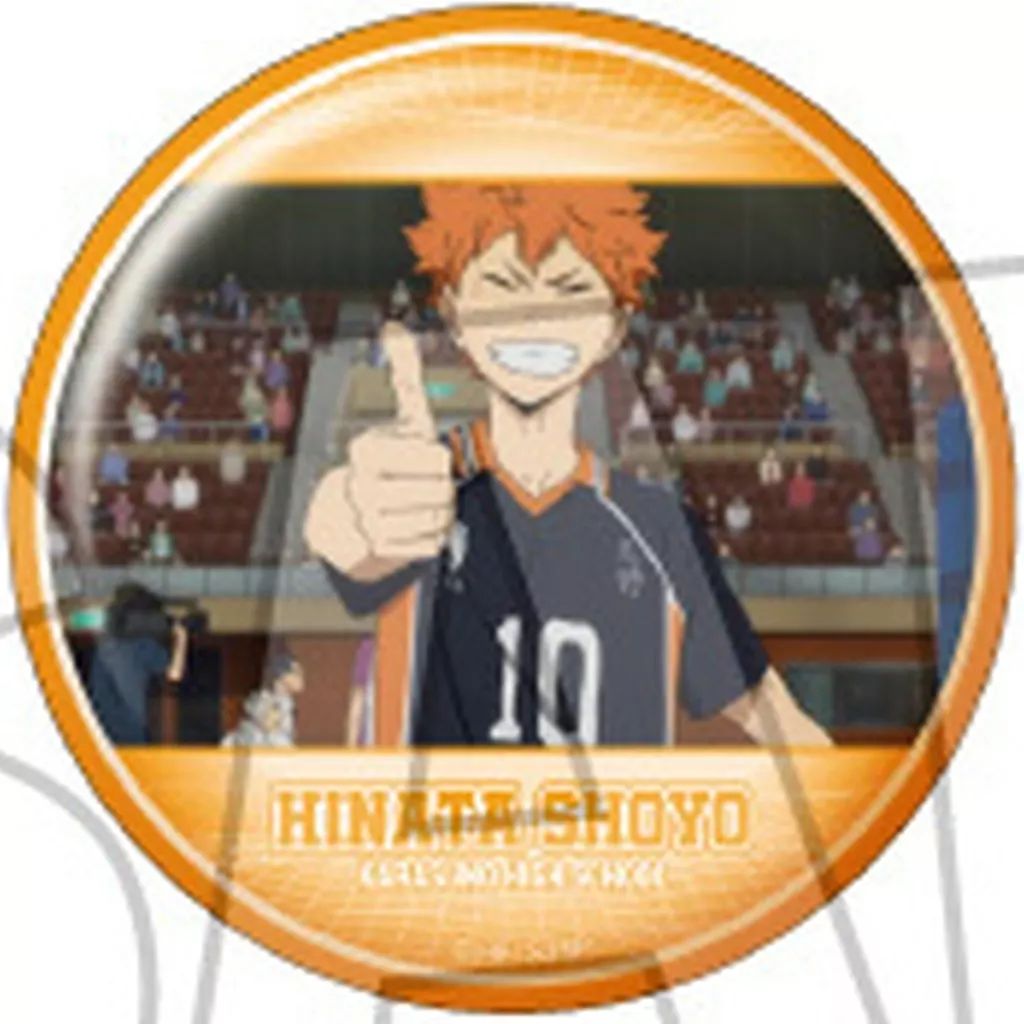 中古】バッジ・ビンズ 日向翔陽(D) 「ハイキュー!! トレーディング缶