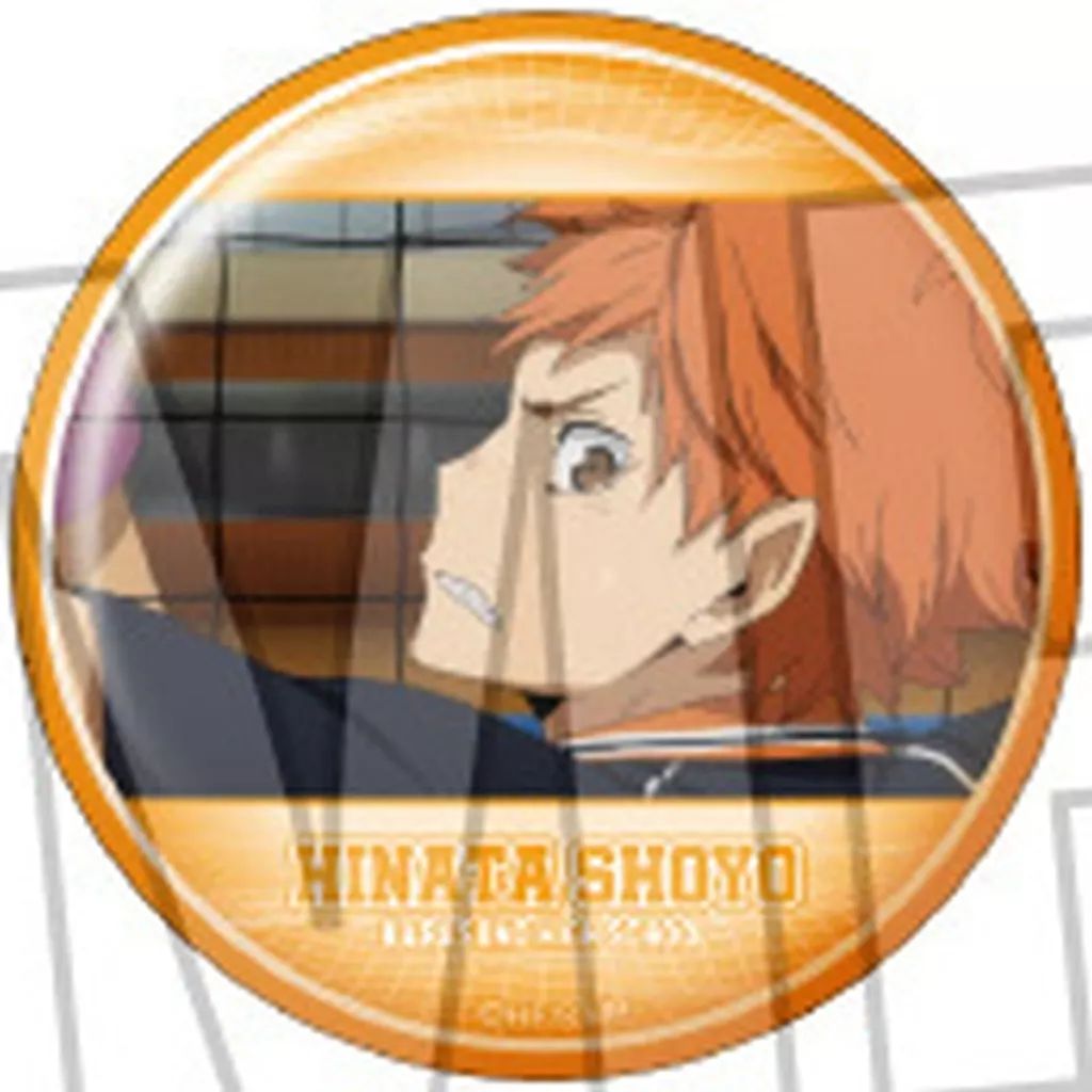 中古】バッジ・ビンズ 日向翔陽(E) 「ハイキュー!! トレーディング缶