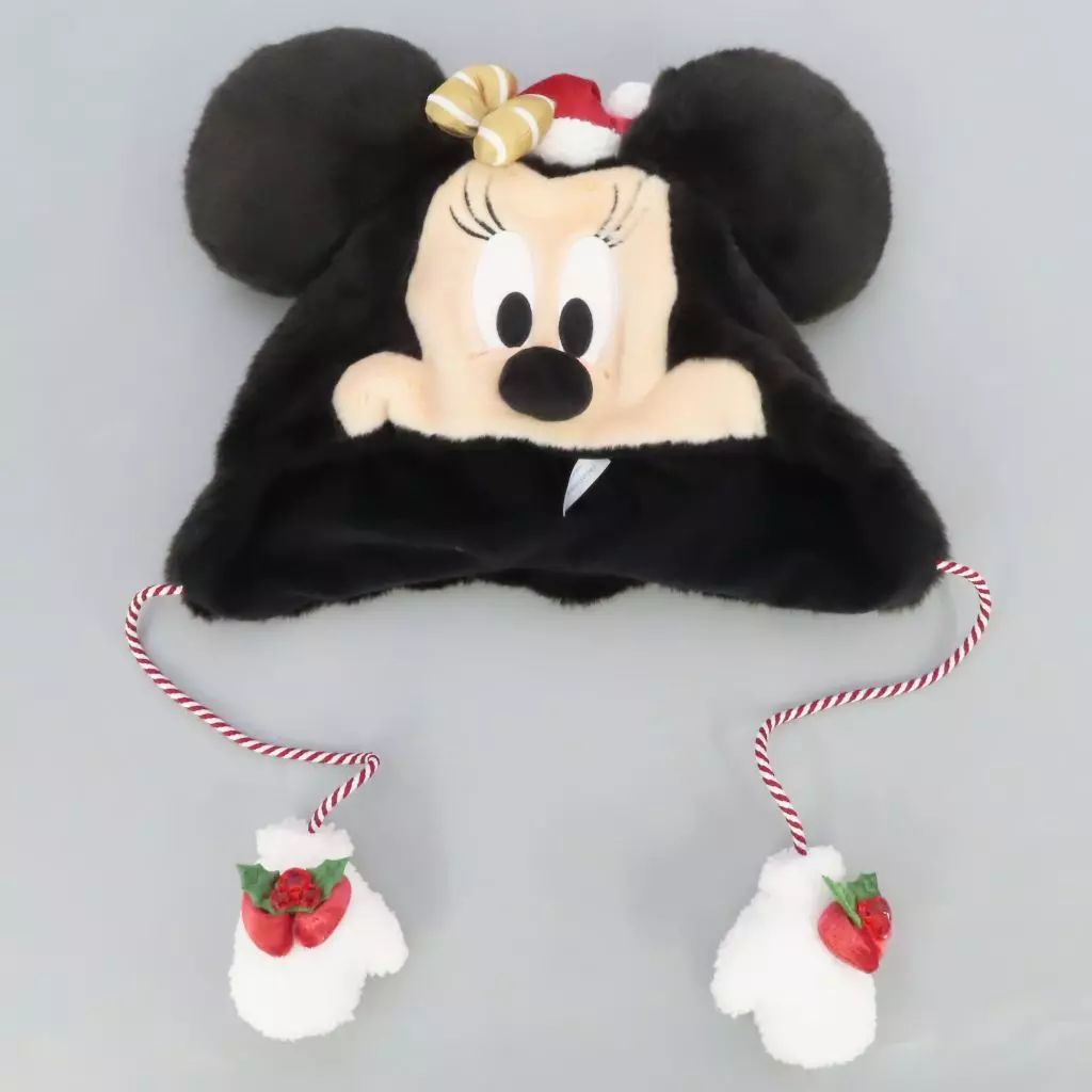 中古】帽子 ミニーマウス ファンキャップ 「ディズニー・クリスマス