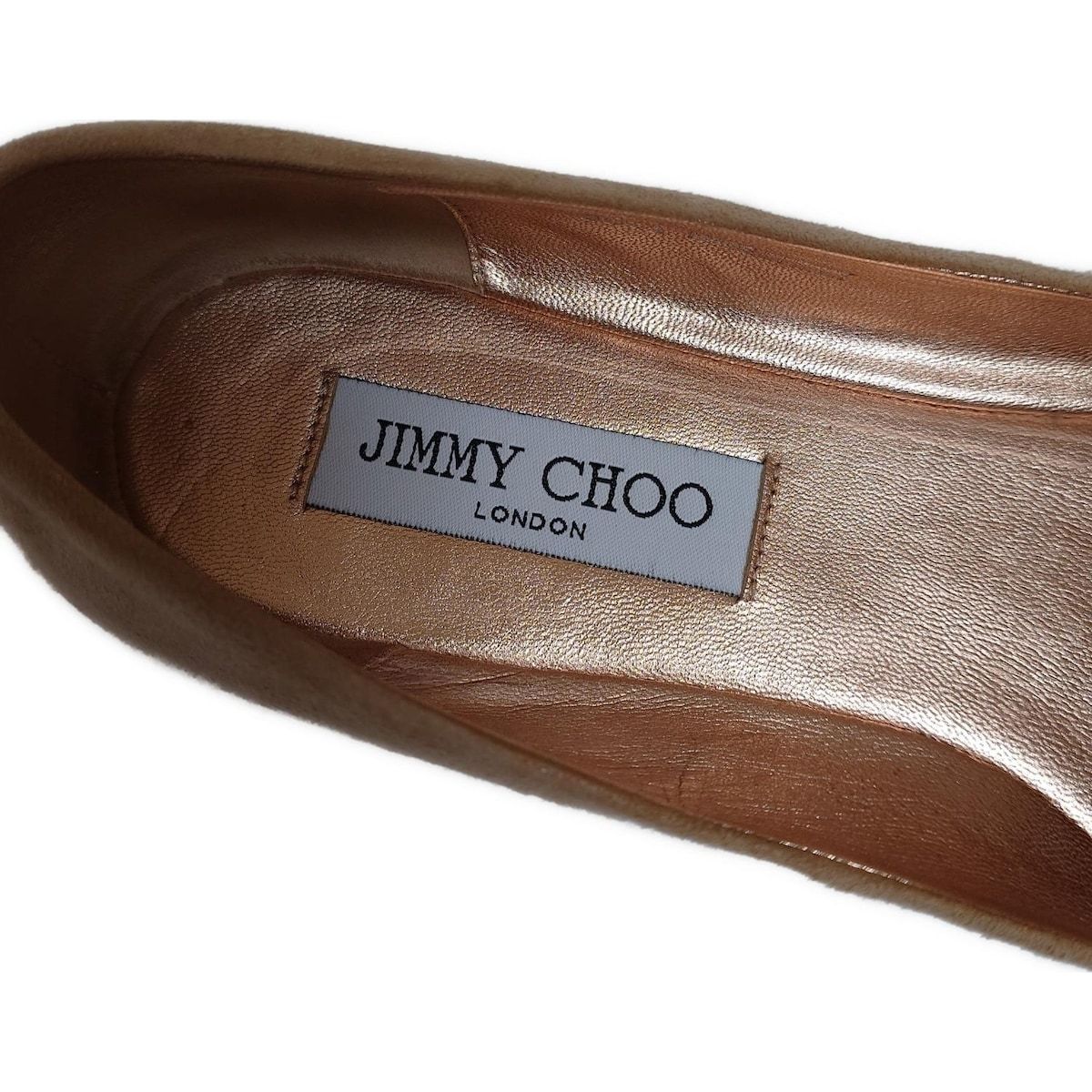 JIMMY CHOO(ジミーチュウ) フラットシューズ 36 1/2 レディース