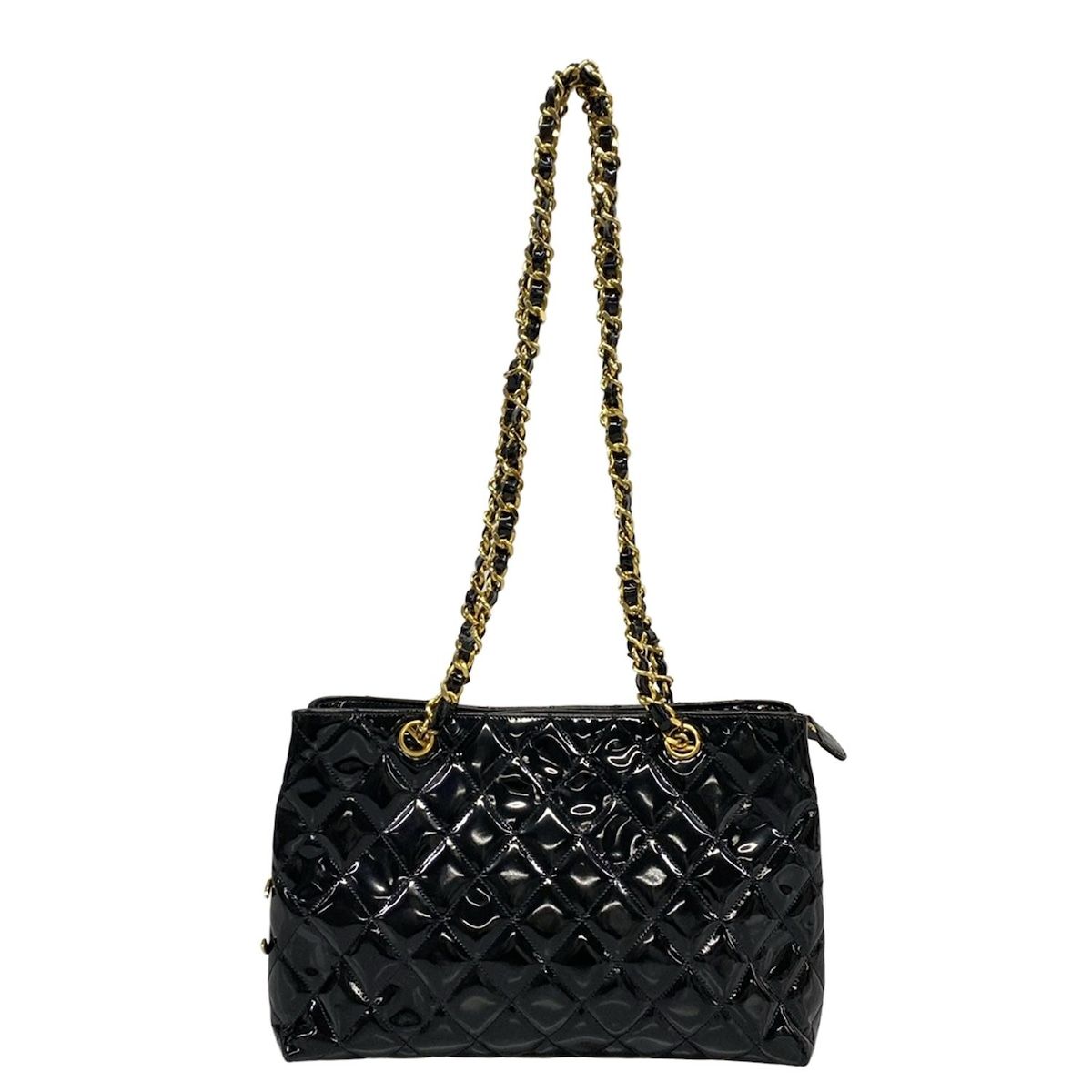 CHANEL(シャネル) ショルダーバッグ マトラッセ 黒 ゴールド金具