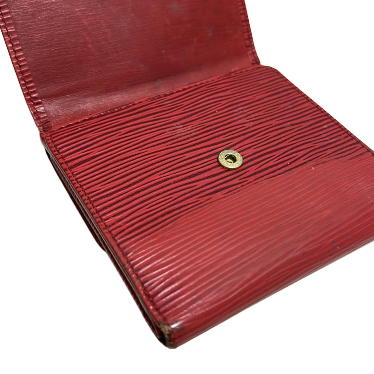 LOUIS VUITTON(ルイヴィトン) Wホック財布 エピ ポルトモネビエカルト