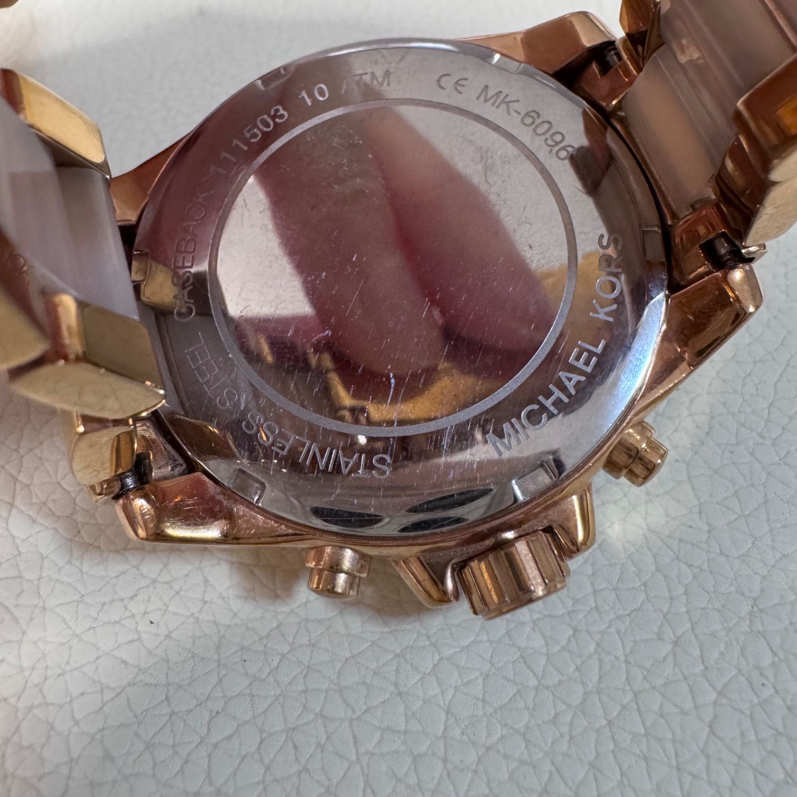 MICHEAL KORS マイケルコース 腕時計 レディース MK-6096 訳あり 動作 