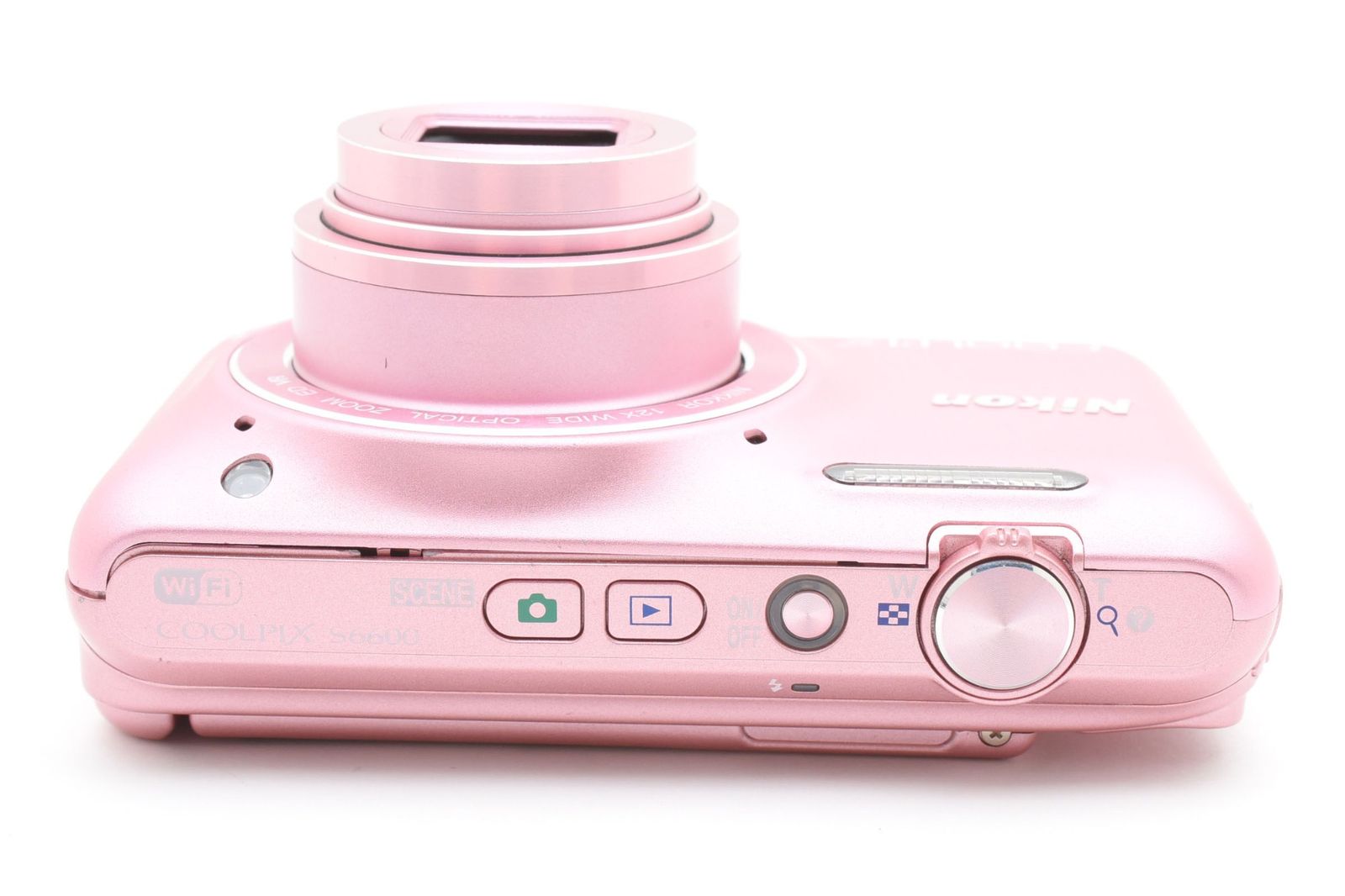 実用品】Nikon ニコン COOLPIX S6600 シルキーピンク コンパクト