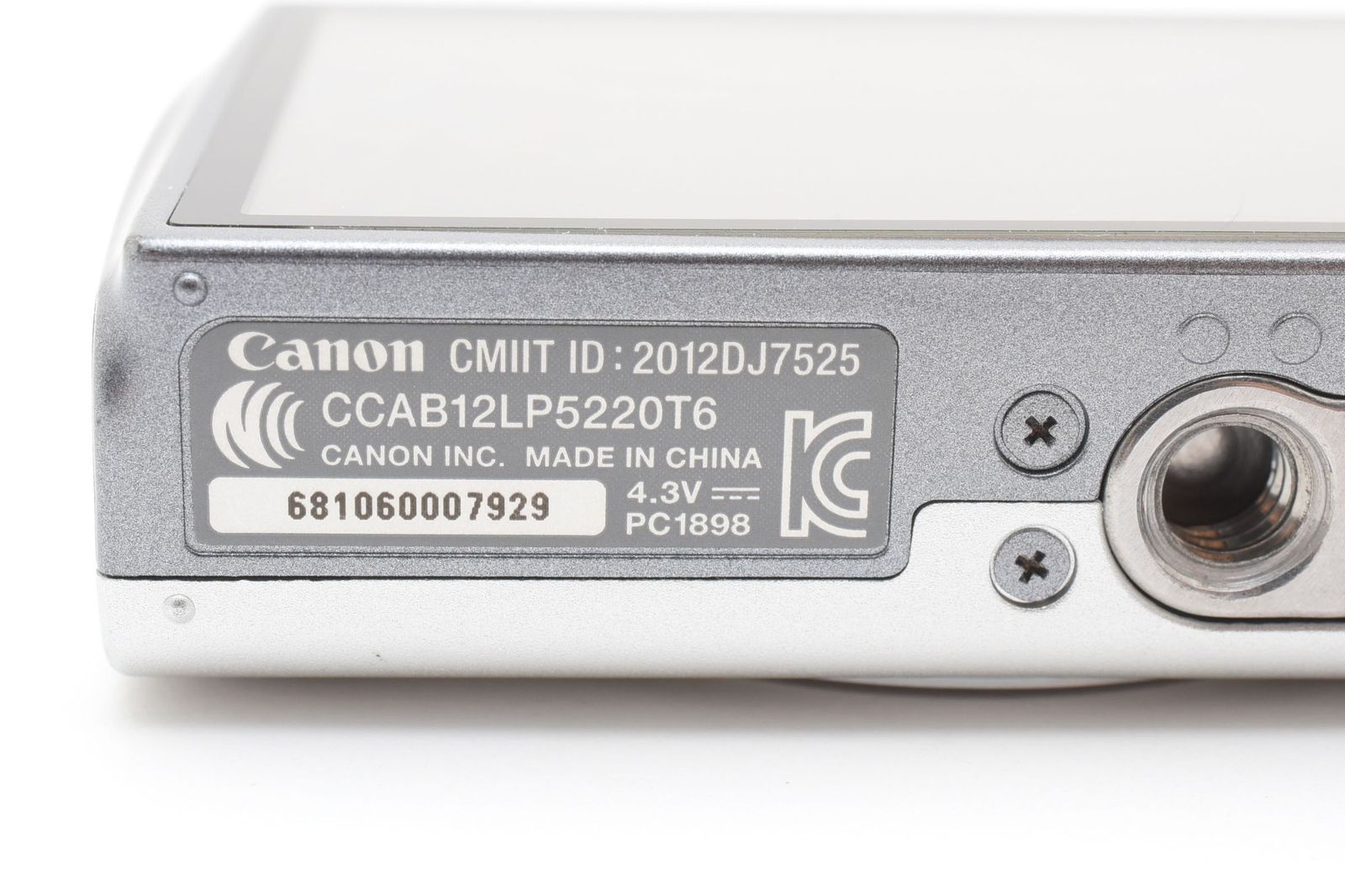 光学極上品】Canon キャノン PowerShot A3500IS シルバー コンパクト