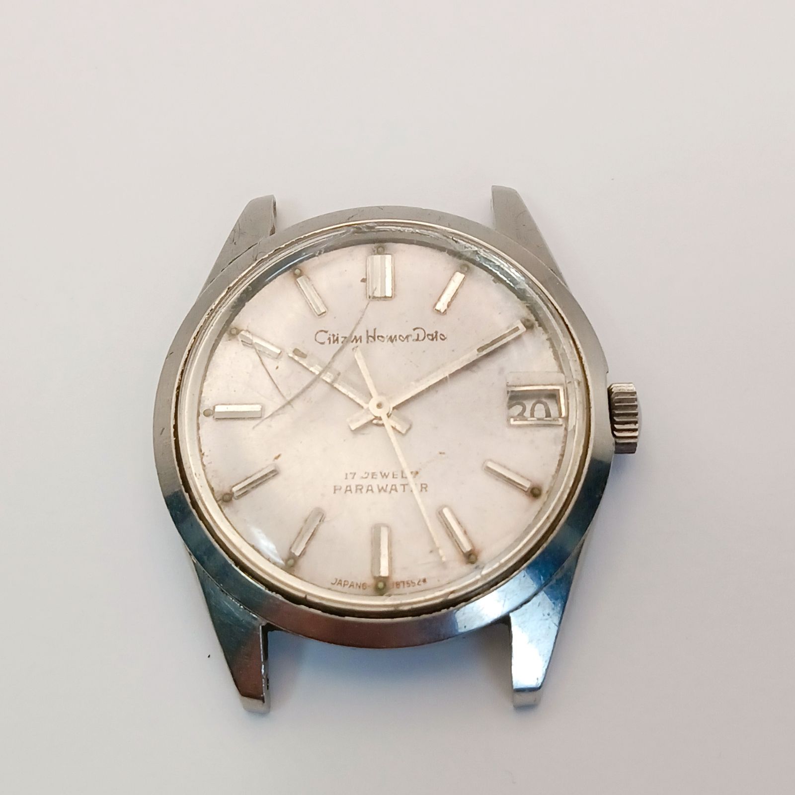 稼働 良品】0303-3 CITIZEN Homer Date シチズン ホーマー デイト 4