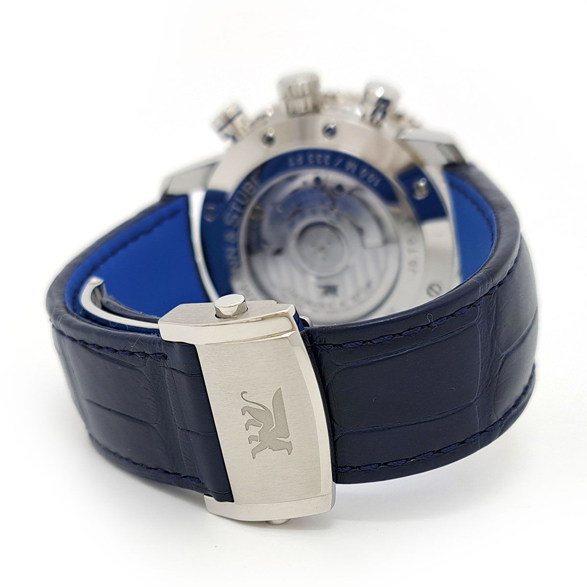  ヤーマン-ストゥービ TP11 ゴルフウォッチ JS.TP125 自動巻き ステンレススティール メンズ Jaermann - Stubi 時計 ビジネスカジュアル 自動巻き時計 腕時計(アナログ)