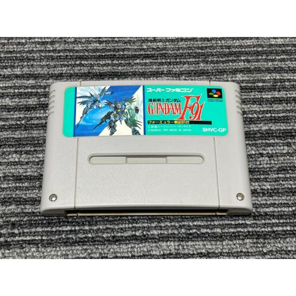 スーパーファミコン カセット ソフト 機動戦士ガンダム F91 フォー