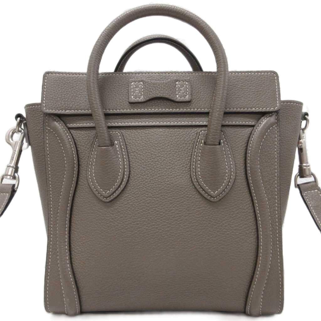 セリーヌ CELINE ラゲージ Luggage ナノショッパー nano ハンドバッグ