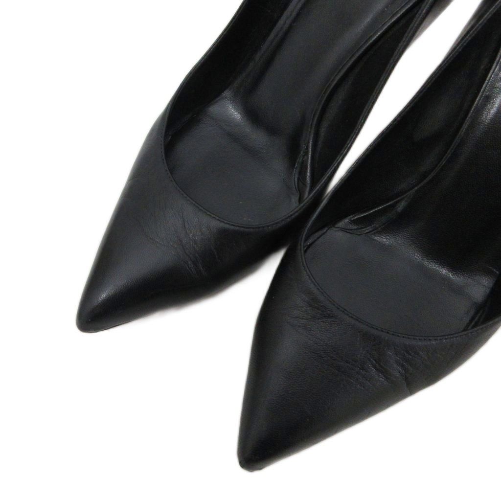 グッチ GUCCI パンプス ポインテッドトゥ ハイヒール ピンヒール 36.5