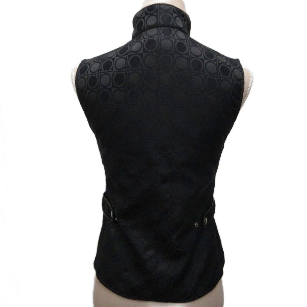 サルヴァトーレフェラガモ Salvatore Ferragamo ジップベスト ジレ