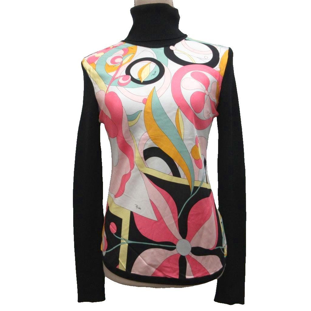 エミリオプッチ EMILIO PUCCI タートルネックニット セーター 長袖