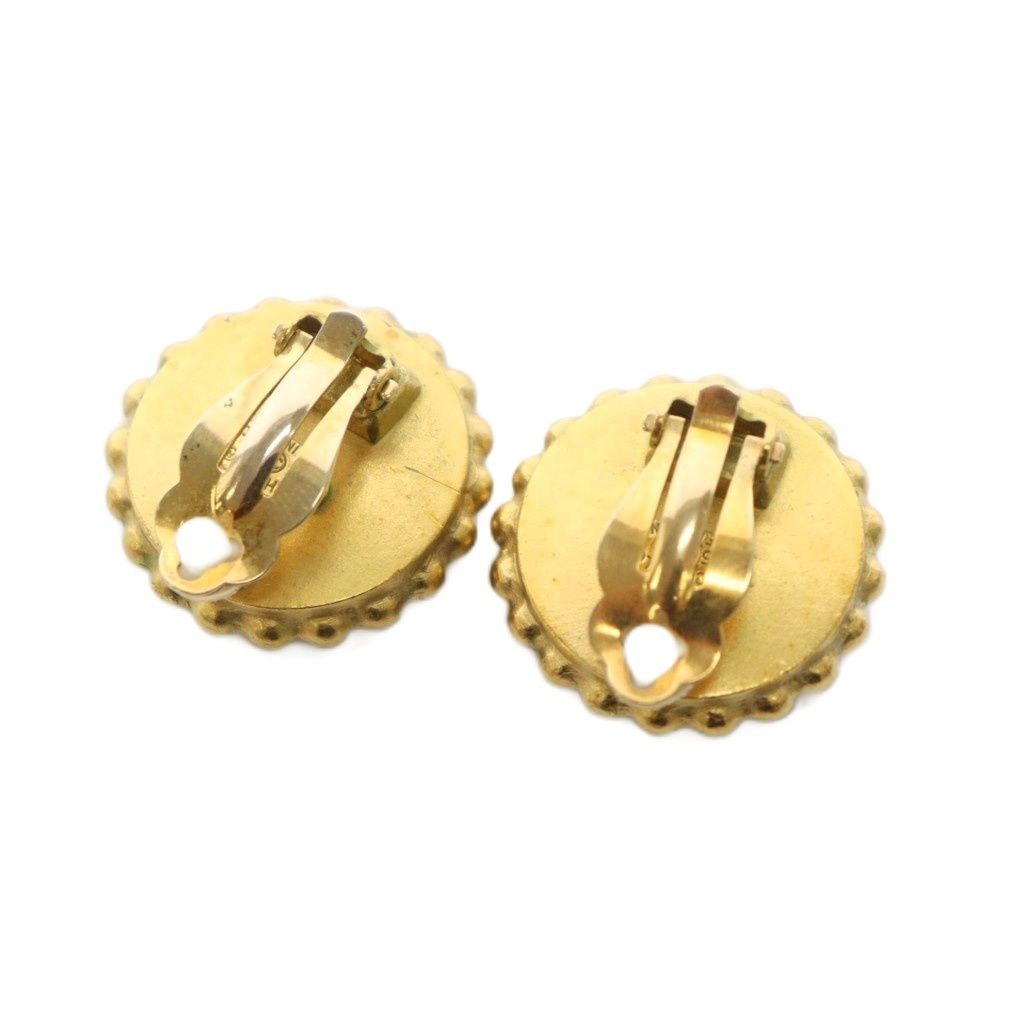 シャネル CHANEL 95P ココマーク イヤリング クリップ式 ゴールド