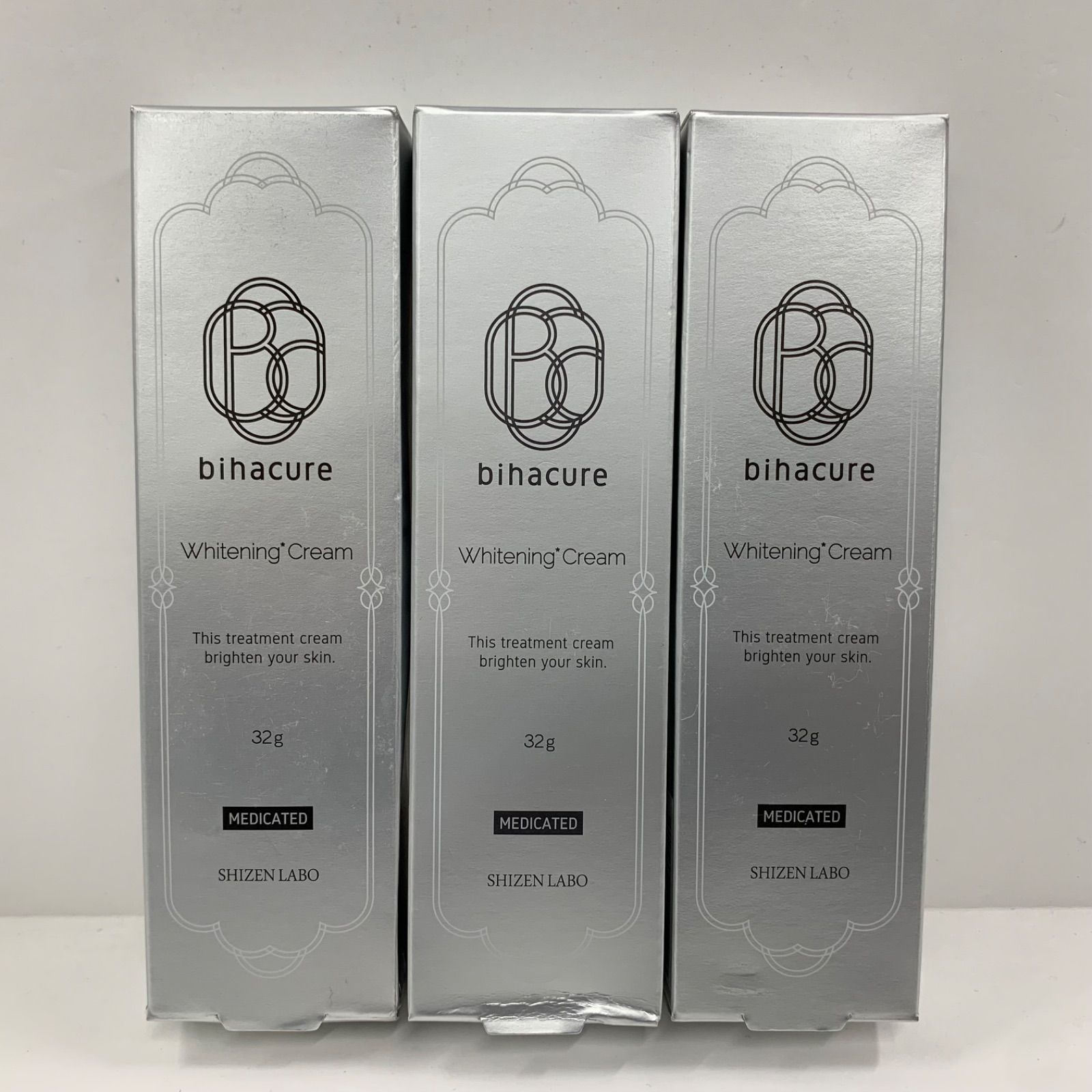 S4671 K BIHACURE ビハキュア 薬用美白クリーム 32g 計3点セット