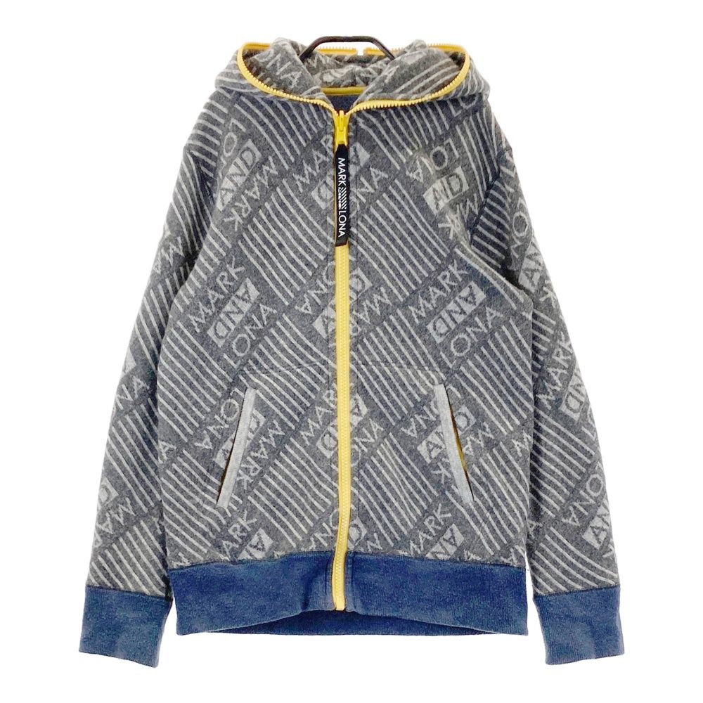 サイズ：48 MARK&LONA マークアンドロナ フード付 リバーシブル ニット