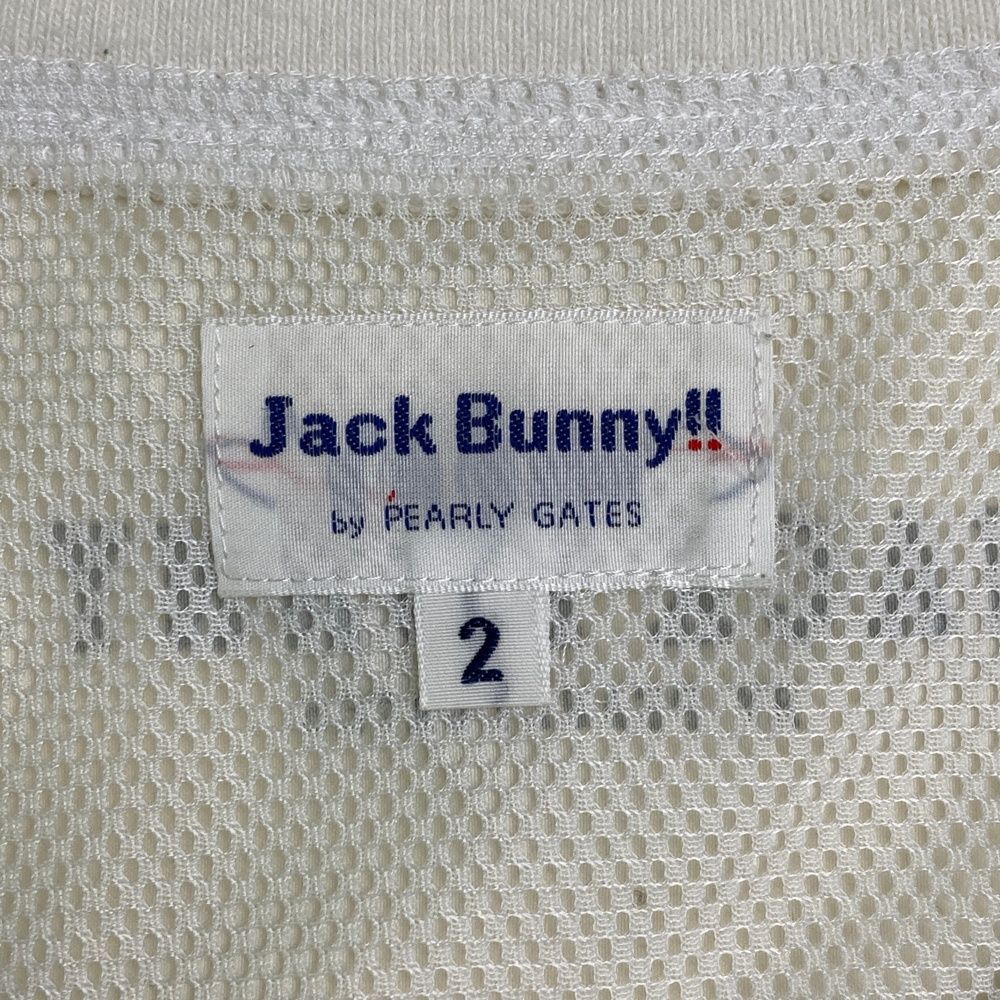 サイズ：2 JACK BUNNY ジャックバニー Vネック ナイロンベスト