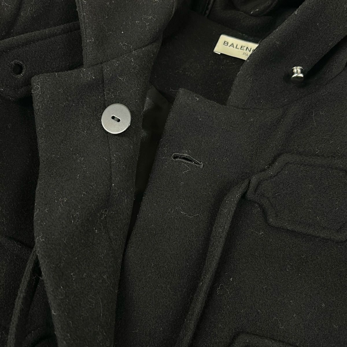 BALENCIAGA(バレンシアガ) ダッフルコート サイズ36 S レディース美品